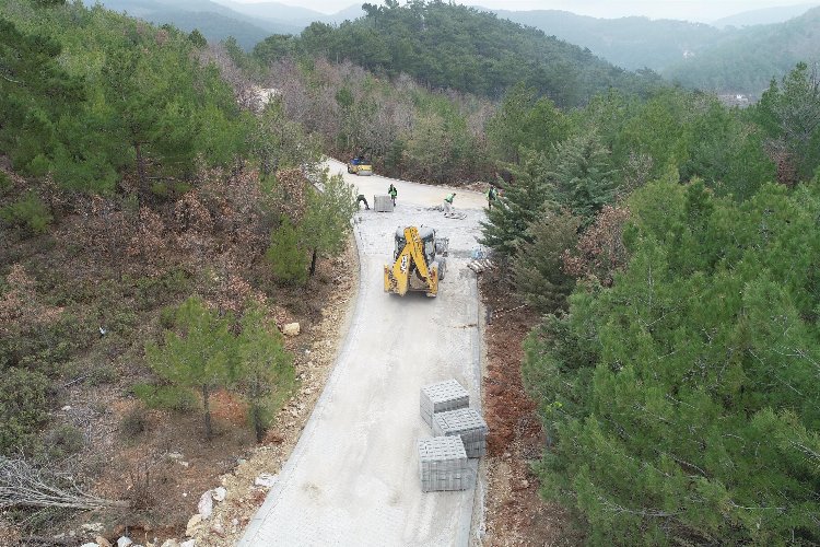 Kazdağları'nda yol sorunu bitiyor -