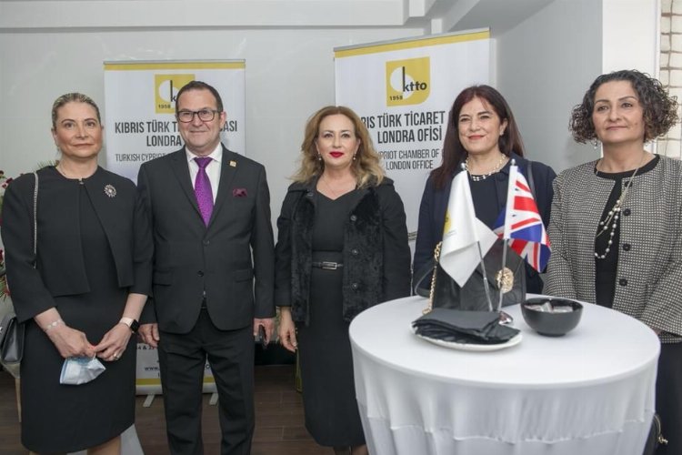 Kıbrıs Türk Ticaret Odası Londra Temsilciliği açıldı -