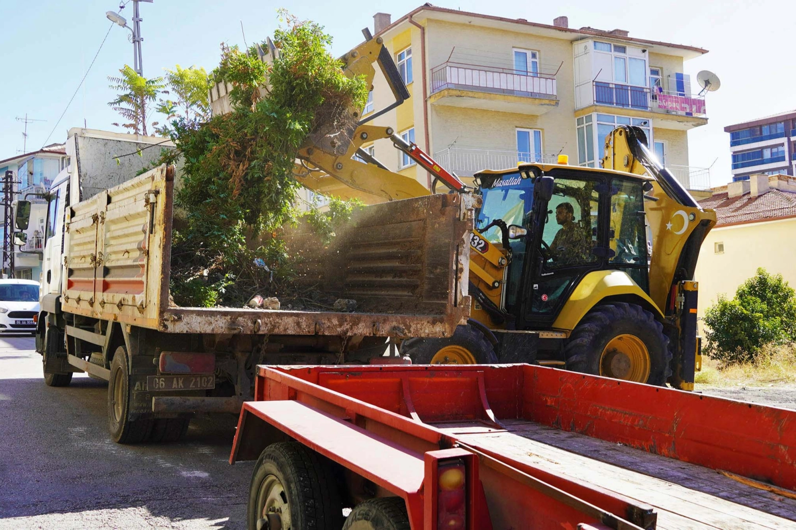 Keçiören’de mıntıka temizliği -