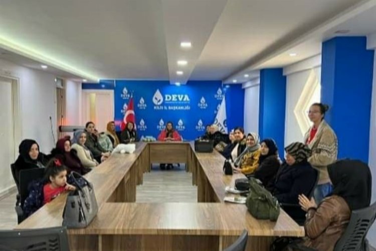 Kilis'te DEVA'lı kadınlar çalışıyor -