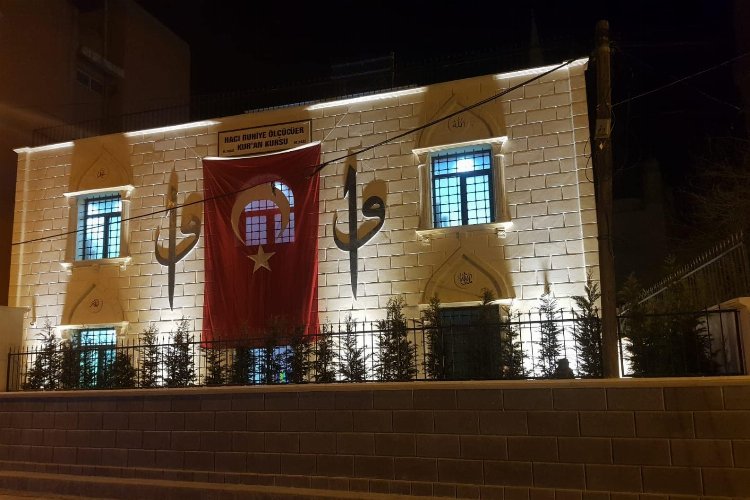 Kilis'te Hacı Ruhiye Ölçücüer Kur’an Kursu dualarla açıldı -