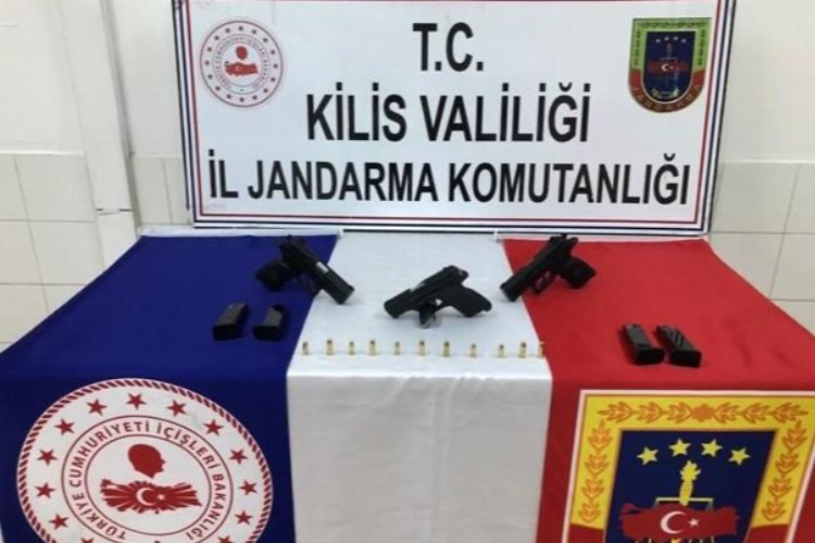 Kilis'te jandarmadan silah ve mühimmat kaçakçılığı operasyonu -