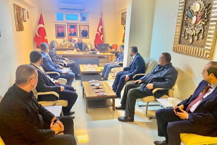 Kilis'te Ünal'dan, Demir'e ziyaret -