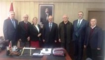 KIZILAY YENİ YÖNETİMİ KAYMAKAMI ZİYARET ETTİ