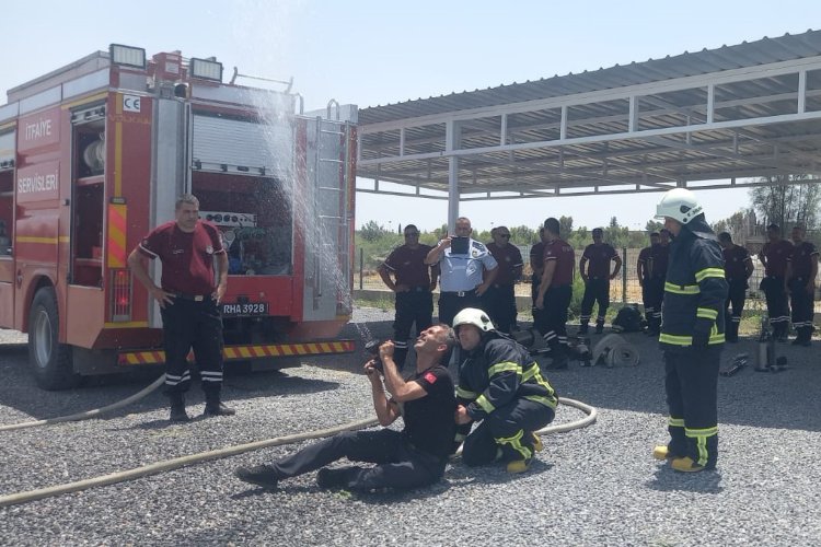 KKTC Genel Kuvvetleri'ni Konya İtfaiyesi eğitti -