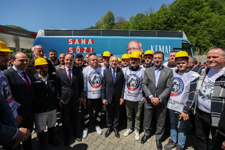 Kılıçdaroğlu'ndan kahraman madencilere teşekkür ziyareti -