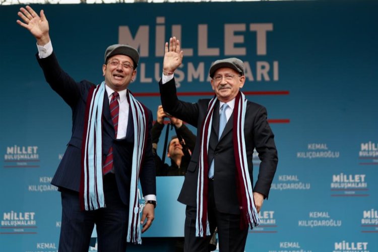 Kılıçdaroğlu ve İmamoğlu Trabzon'dan seslendiler: Saray'a değil, halka çalışacağız! -