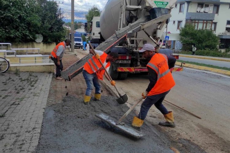 Kocaeli Başiskele'nin üstyapısı yenileniyor -