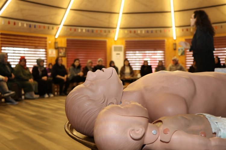 Kocaeli Büyükşehir'den afetlerde ilk yardım eğitimi -