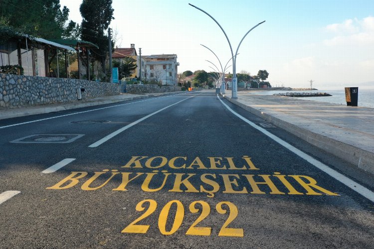 Kocaeli Büyükşehir Ereğli sahil yolunu şekillendirdi -