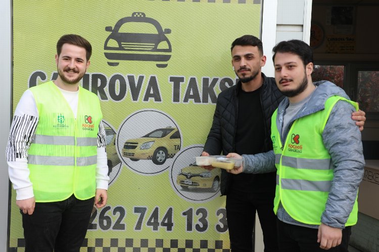 Kocaeli Büyükşehir taksici esnafını unutmadı -