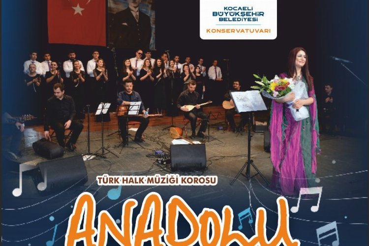Kocaeli Büyükşehir’den Anadolu Türküleri Konseri -