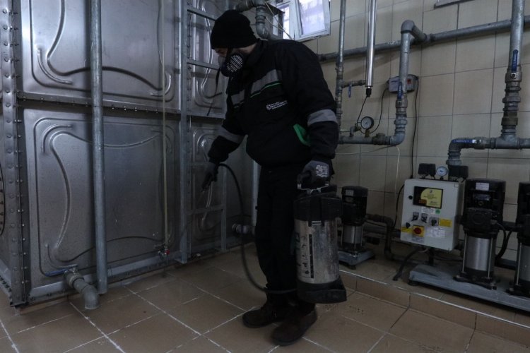 Kocaeli Büyükşehir okulların da sağlığını düşünüyor -