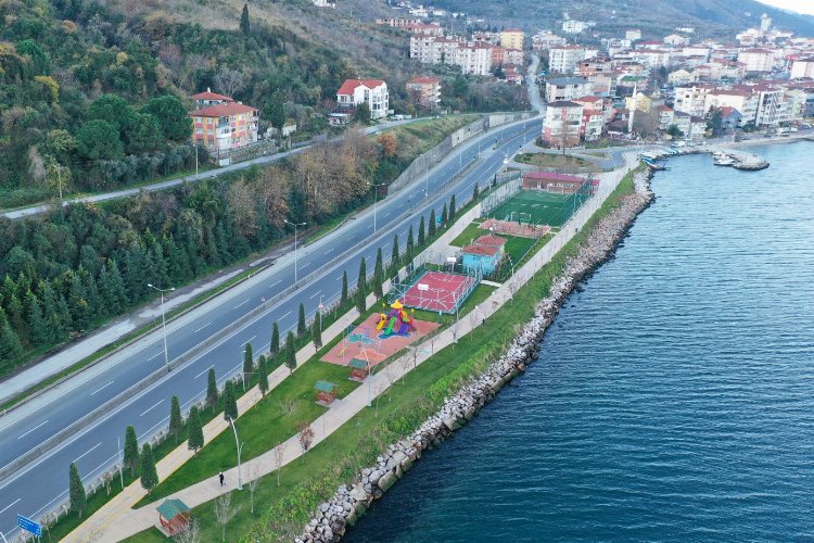 Kocaeli'de çift kaydıraklı aquapark şekillenmeye başladı -
