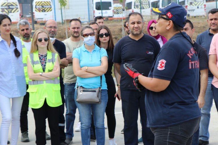 Kocaeli'de İtfaiye ve AFAD’dan ortak tatbikat -