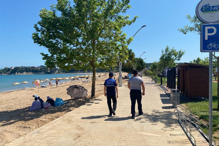 Kocaeli'de 'Mavi Bayraklı' sahiller kontrol altında -