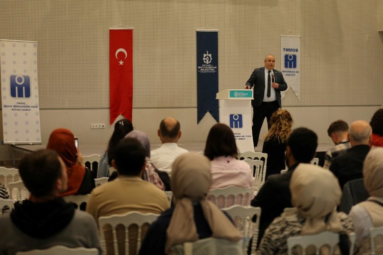 Kocaeli'de önemli eğitim... Mimari yapıda yangın güvenliği anlatıldı -