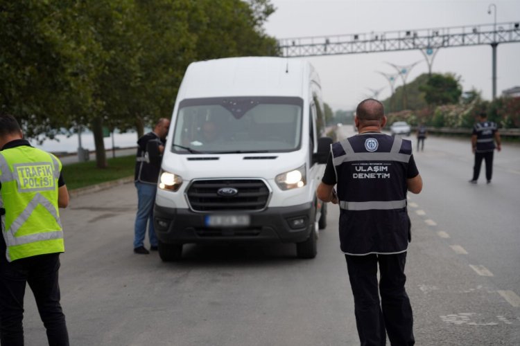 Kocaeli'den servis araçlarına sıkı denetim -