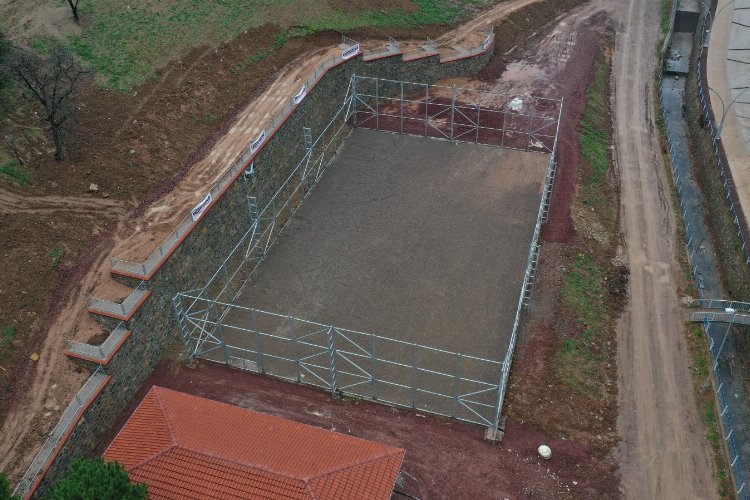 Kocaeli Derince Cımbızdere Mesire alanında çalışmalar devam ediyor -