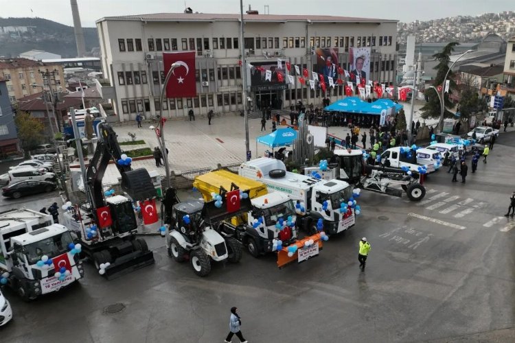 Kocaeli Dilovası'na 16 yeni hizmet aracı -
