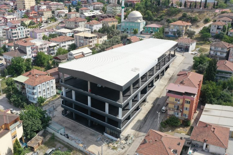 Kocaeli Dilovası Otoparkı'na modern uzay kafes sistemi -
