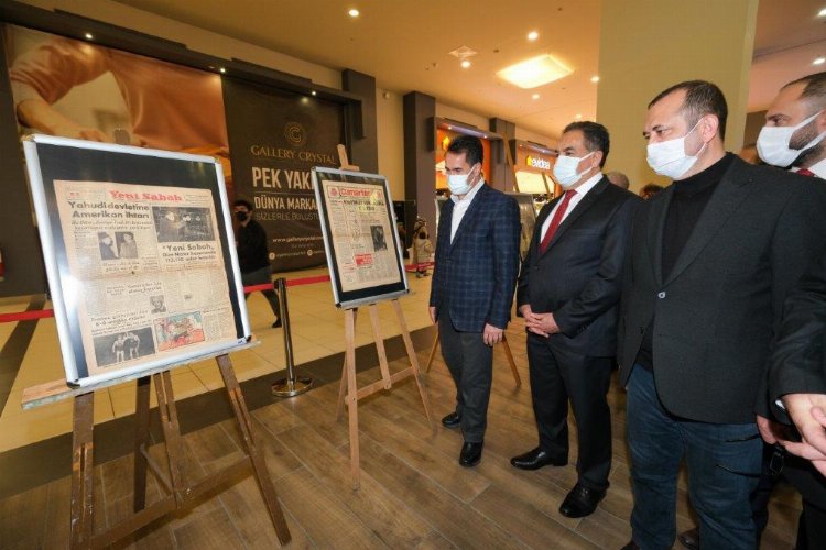 Kocaeli Gebze'de gazeteciler için nostalji sergisi -