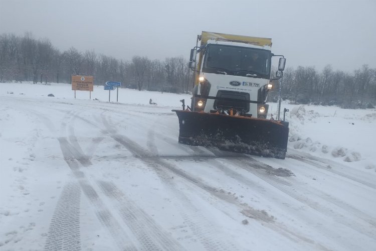 Kocaeli Gebze’de kar teyakkuzunda! -