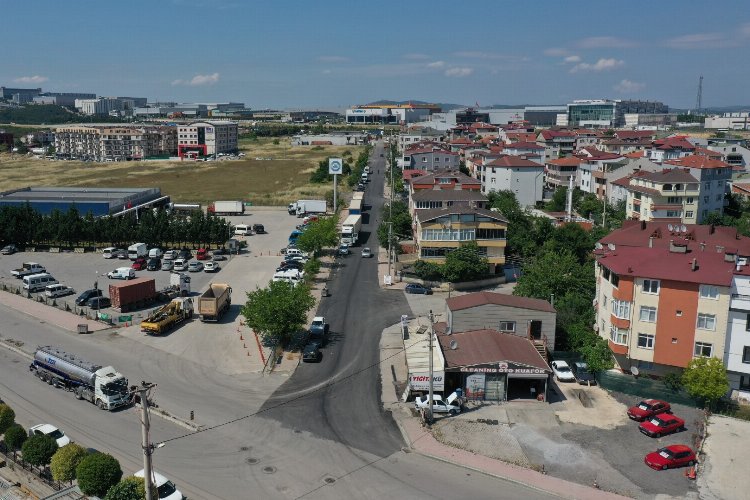 Kocaeli Gebze Şehit Arslan Kulaksız Caddesi yeni yüzüne kavuştu -