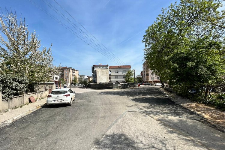 Kocaeli Gölcük'te üstyapı çalışmasına geçildi -