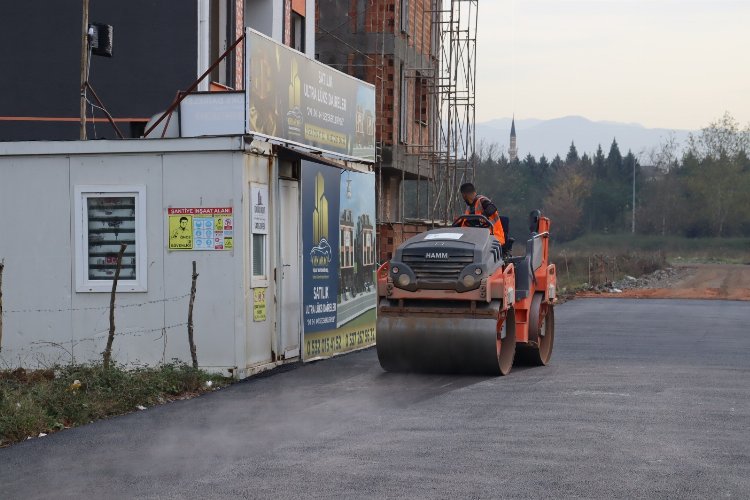 Kocaeli İzmit'te Atatürk Mahallesi’nde asfalt tamam -