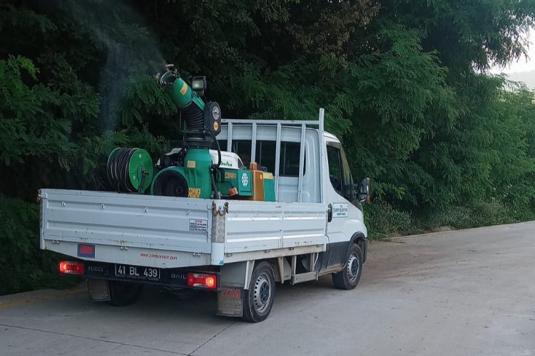 Kocaeli İzmit'te vektörle mücadele sürüyor -