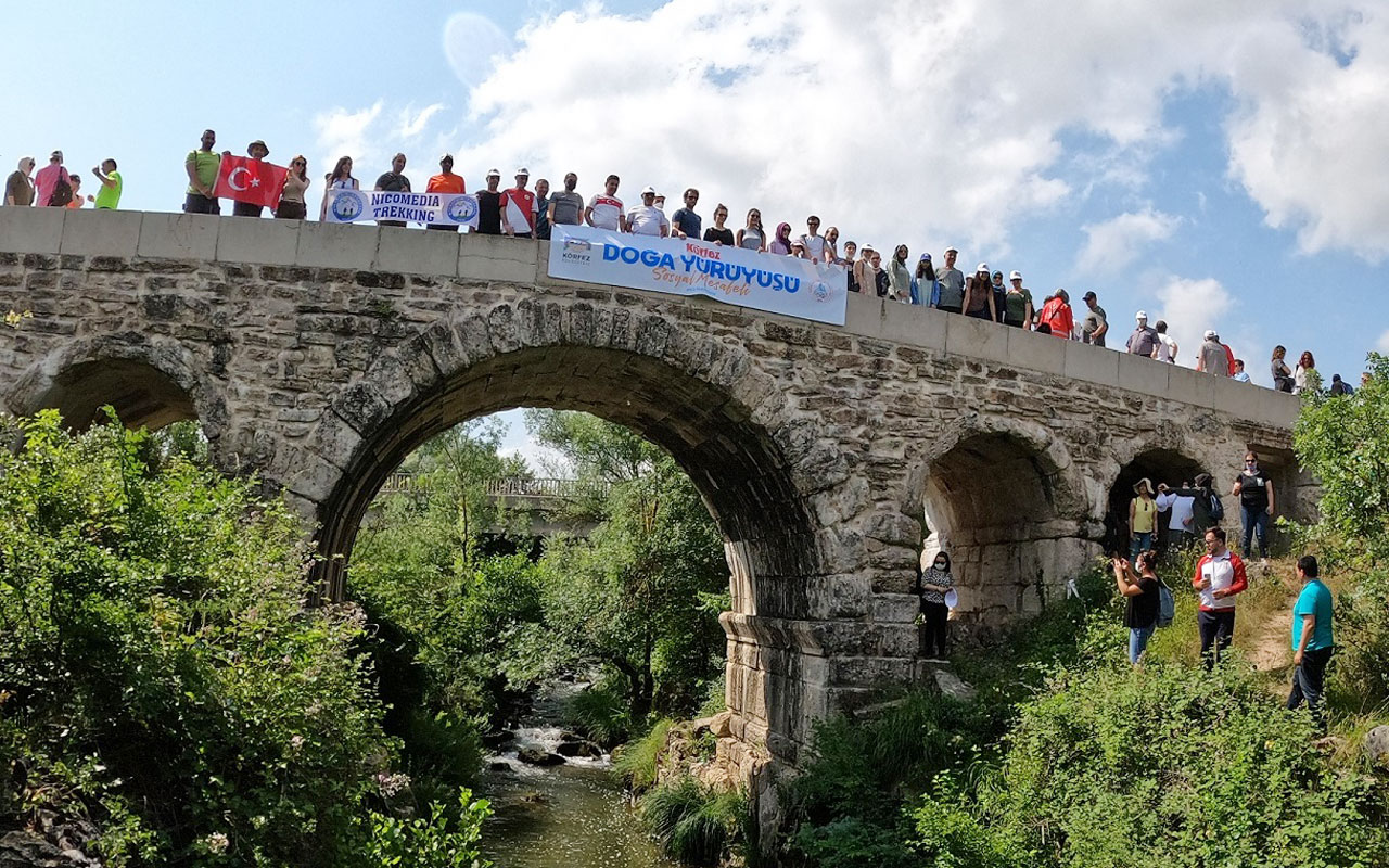 Kocaeli Körfez’de trekking keyfi