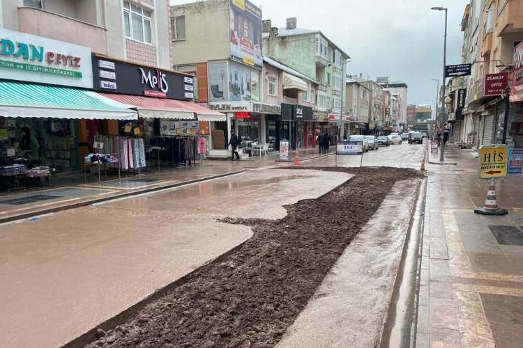 Kocaeli Körfez Ağadere Caddesi'nde altyapı çalışmaları tamamladı -