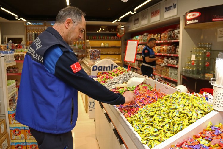 Kocaeli marketlerde tatlı ve şeker denetimi -