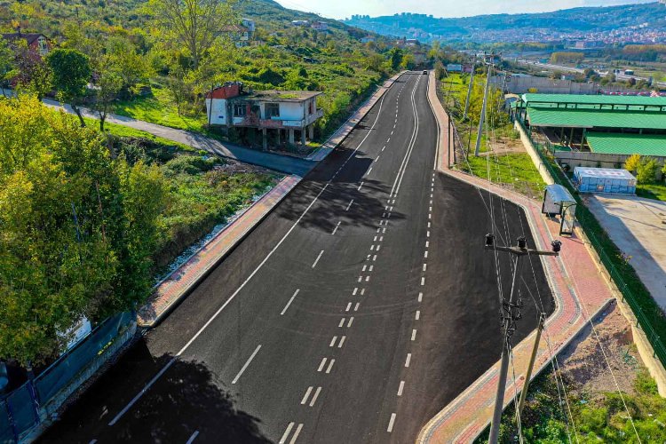 Kocaeli'nde bir yılda 98 km asfaltlama yapıldı -