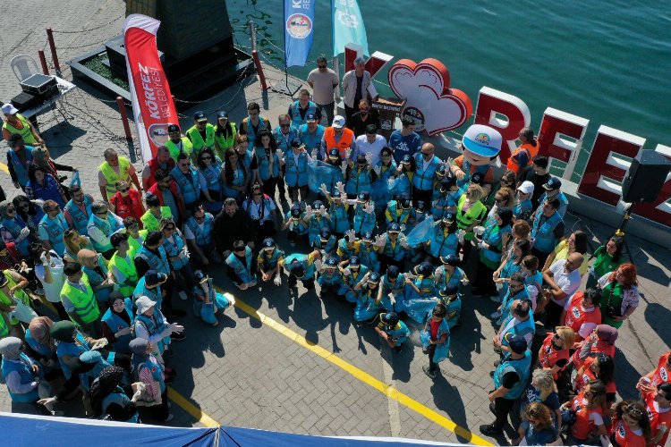 Kocaeli'nde Dünya Temizlik Günü'nde 432 kilo atık toplandı -