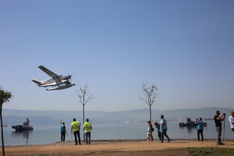 Kocaeli'nde havadan denetim karadan ve denizden temizlik -