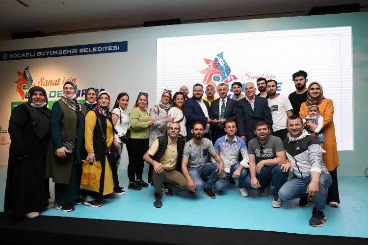 Kocaeli'nde “Sanat için bende vardım” projesi Türkiye’ye örnek olacak -