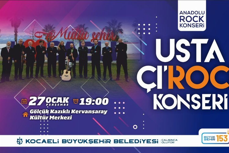 Kocaeli'nde Usta Çı-Rock Konseri -