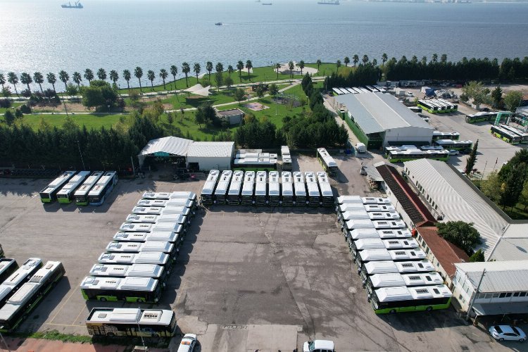 Kocaeli'nin filosuna 30 otobüs daha eklendi -