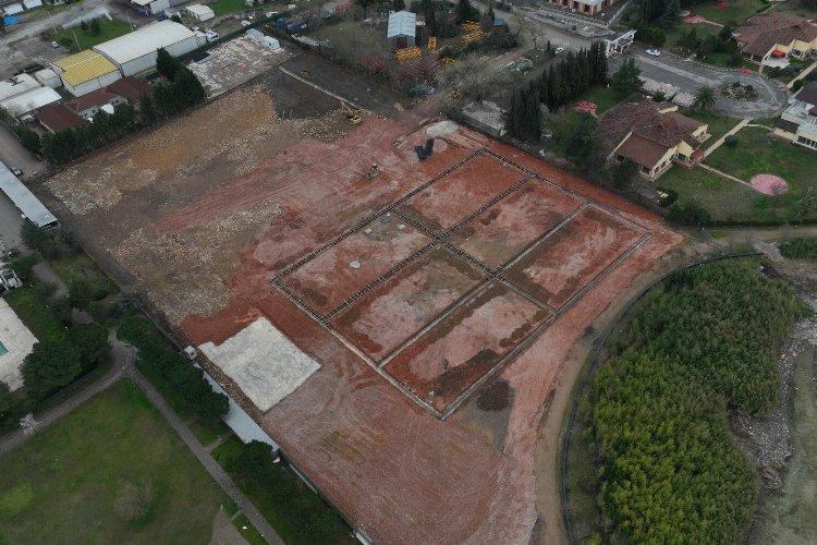 Kocaeli’nin yeni tenis merkezi temele hazırlanıyor -