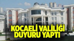 KOCAELİ VALİLİĞİ (COVİD-19) KORONOVİRÜS İLE İLGİLİ ASILSIZ HABERLER HAKKINDA BASIN AÇIKLAMASI