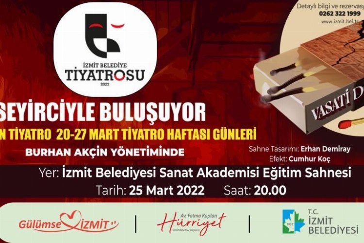 Kocaeli İzmit Belediye Tiyatrosu “Vasati Dört Kişi” oyunuyla perdelerini açıyor -