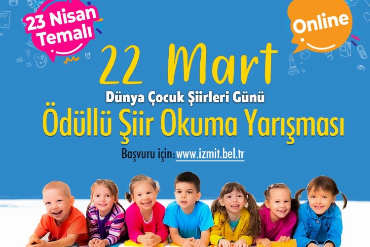 Kocaeli İzmit Belediyesi, ödüllü şiir okuma yarışması düzenleyecek -