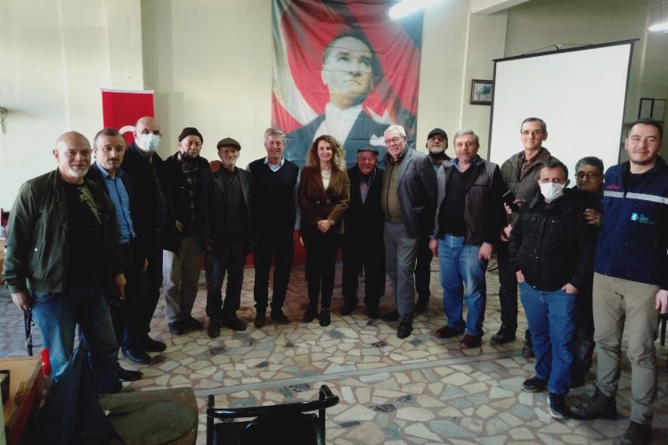Kocaeli İzmit'te Akmeşeli çiftçilere eğitim verildi -
