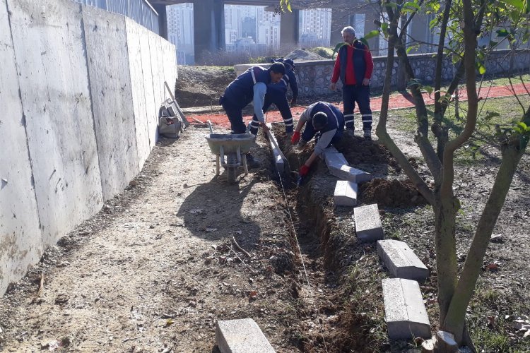 Kocaeli İzmit'te bakım ve onarım çalışmaları devam ediyor -
