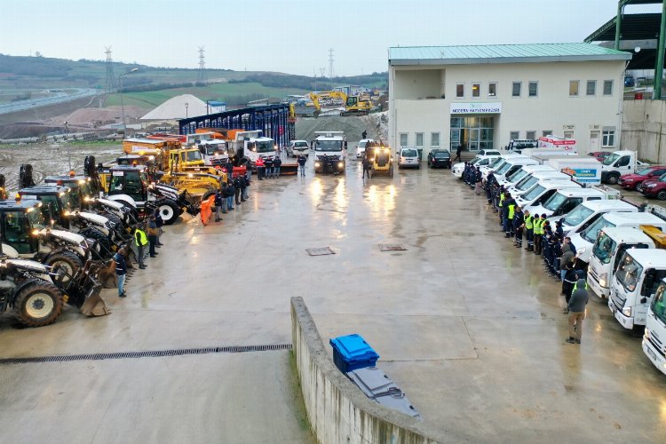 Kocaeli İzmit'te kar teyakkuzu -