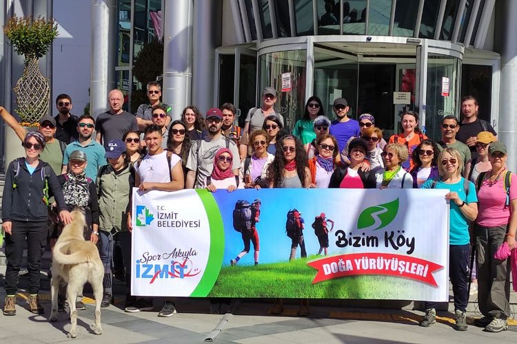 Kocaeli İzmit'te kırsal doğa yürüyüşleri sürüyor -