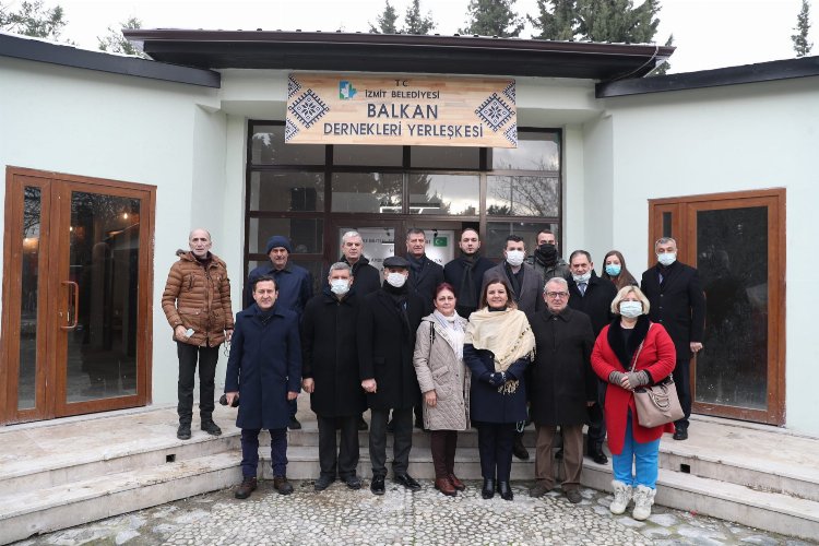 Kocaeli İzmit'teki Balkan Dernekleri Yerleşkesi incelendi -