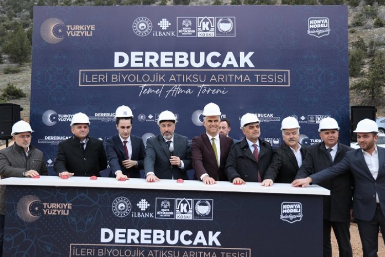 Konya Büyükşehir'den Derebucak’a atık su arıtma tesisi -
